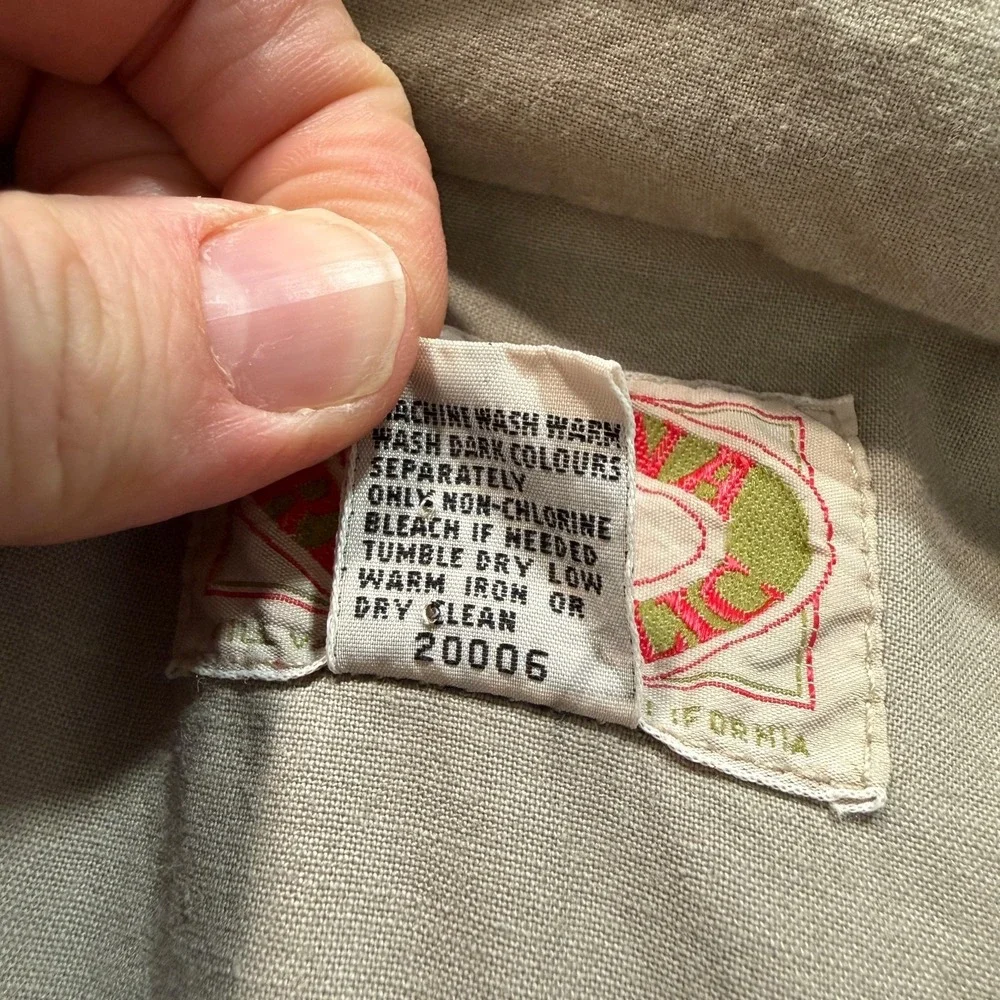 VTG Banana Republic Safari Vest Mens Medium Khaki‎ Hooded Utility 80s 90s